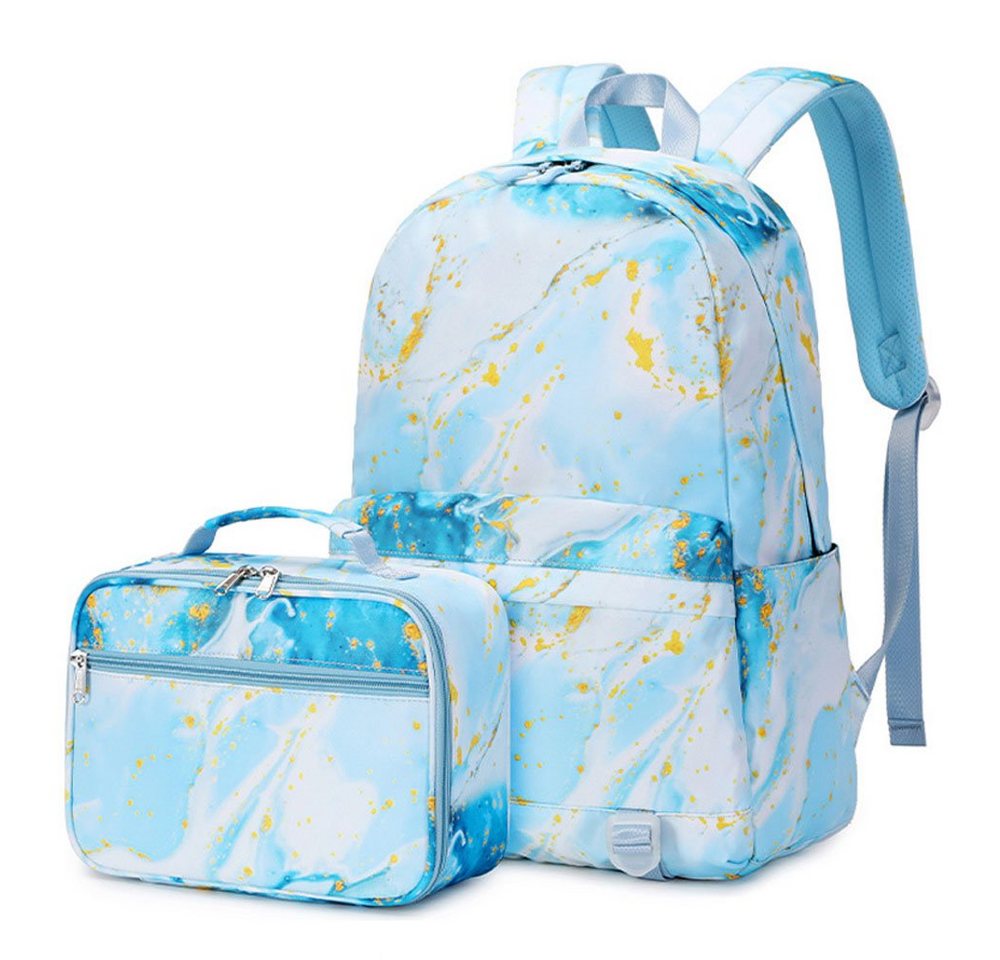 autolock Schulrucksack Casual School Backpack mit Lunch Bag Teen Girls von Autolock