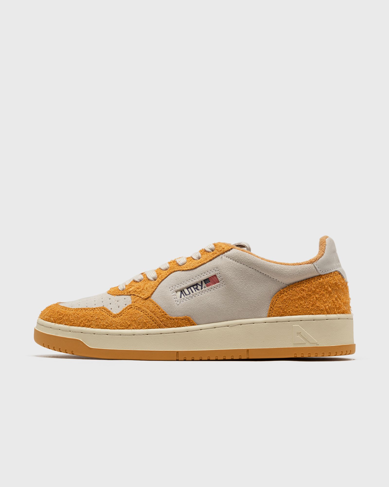 Autry Action Shoes MEDALIST LOW men Lowtop orange|white in Größe:41 von Autry Action Shoes