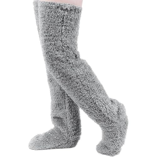 Auzlya Kuschelsocken Lang,Plüsch Overknee Socken Flauschig,Kuschelsocken Damen,Fuzzy Socks,Flauschige Lange Socken für Schlafen Zuhause Auzlya Kuschelsocken Lang,Plüsch Overknee Socken Flauschig,Kuschelsocken Damen,Fuzzy Socks,Flauschige Lange Socken für Schlafen Zuhause von Auzlya
