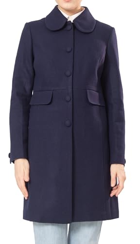 Ava Luke Damen-Wollmantel – Eleganter Frühlingsmantel aus Wolle, Leichter Übergangsmantel für Frauen 50 Marineblau Ava Luke Damen-Wollmantel – Eleganter Frühlingsmantel aus Wolle, Leichter Übergangsmantel für Frauen 50 Marineblau von Ava Luke