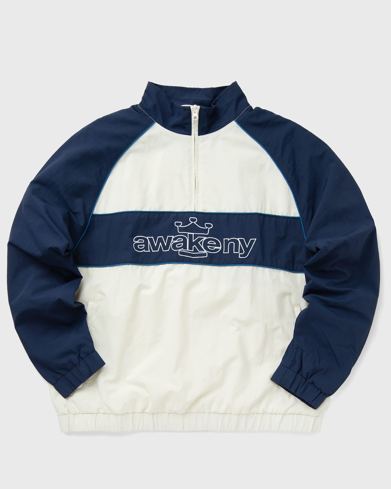 Awake NYLON QUARTER ZIP men Windbreaker white in Größe:L von Awake