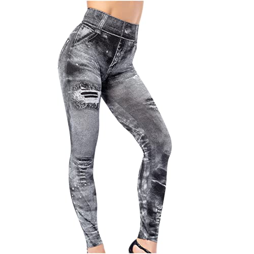 Awrvia Angebot des Tages Damen Sport Leggings Damen Lange Sporthose mit Taschen Yogahose Blickdicht High Waist Trekkinghose Atmungsaktive Jogginghose Elegant Wanderhose Leichter Kompressionshose von Awrvia