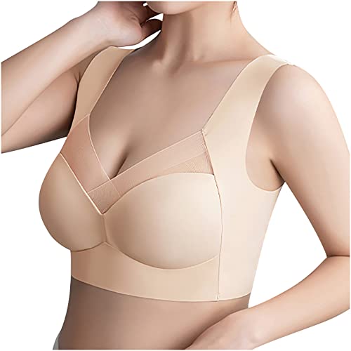 Awrvia blitzangebote des Tages BH Damen Sport Unterwäsche Spitze BHS Orthopädischer Haltungskorrektur Bustier Comfy Haltungskorrektur Bralette Elegant Baumwolle Bra Atmungsaktiver von Awrvia