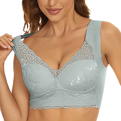 Sport BH Damen Comfy Bralette Haltungskorrektur Still-BH Baumwoll Orthopädischer Bustier Komfort Sexy Bra Push up Crop Top Unsichtbar Kleidung unsere Marken von Awrvia