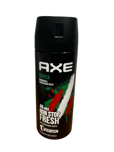 6 x AXE Deo-Spray für Herren Africa 150 ml von Axe