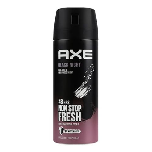 6 x Axe Men Deodorant/Bodyspray "BLACK NIGHT" - 150 ml von Axe