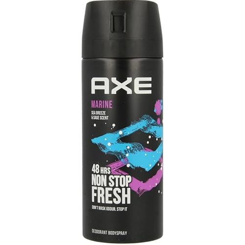 6 x Axe Men Deodorant/Bodyspray "Marine" - 150 ml von Axe