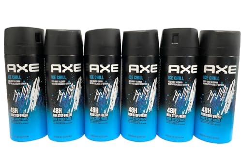 6er Pack - AXE Deodorant/Bodyspray Men "Ice Chill" - 48H fresh - 150 ml von Axe