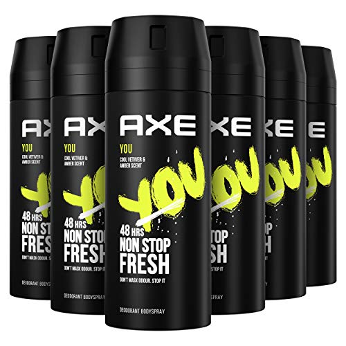 6er Pack - AXE Deodorant/Bodyspray Men "You" - 150ml von Axe