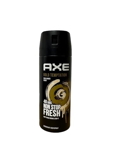 6er Pack - AXE Men Deodorant/Bodyspray "Gold - Oud Wood & Dark Vanilla" - 150 ml von Axe