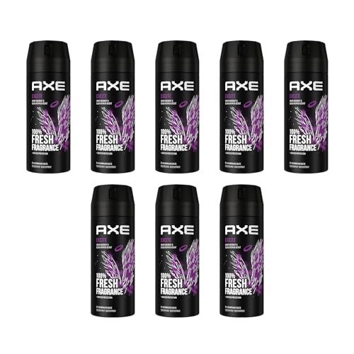 AXE Bodyspray Excite 8x 150ml Deospray Deodorant Deo Spray Herren Männer Men Männerdeo ohne Aluminium von Axe