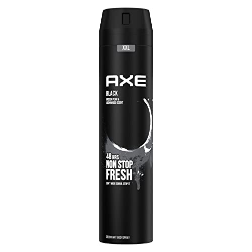 Axe Bodyspray Deodorant für Herren, Schwarz, 250 ml von Axe