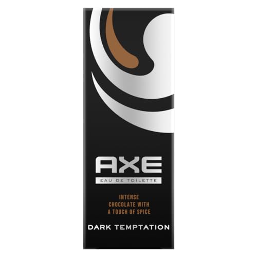 Axe Dark Temptation, Eau de Toilette Dark Temptation, Duft: Schokolade Noir & Gewürz, Wirksamkeit & Frische 24 Stunden – Flasche mit 100 ml von Axe