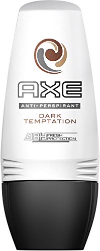 Axe Deo Roll-On 6er Pack Anti-Transpirant Deoroller Set Herren Dark Temptation (6 x 50 ml) von Axe