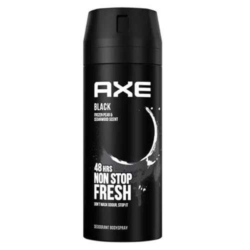 Axe Men Deodorant/Bodyspray "Black" - 6er Pack (6 x 150 ml) von Axe