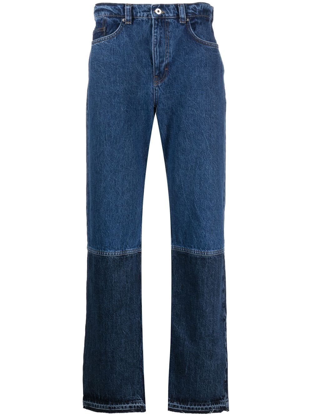 Axel Arigato Zweifarbige Straight-Leg-Jeans - Blau von Axel Arigato