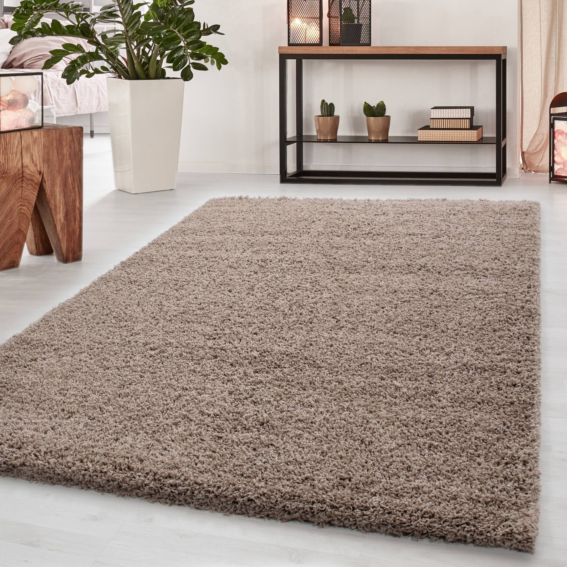 Ayyildiz Teppiche Hochflor-Teppich "Dream Shaggy", rechteckig, 50 mm Höhe, Langflor, auch in rund, Läufer, Wohnzimmer Schlafzimmer Ayyildiz Teppiche Hochflor-Teppich "Dream Shaggy", rechteckig, 50 mm Höhe, Langflor, auch in rund, Läufer, Wohnzimmer Schlafzimmer von Ayyildiz Teppiche