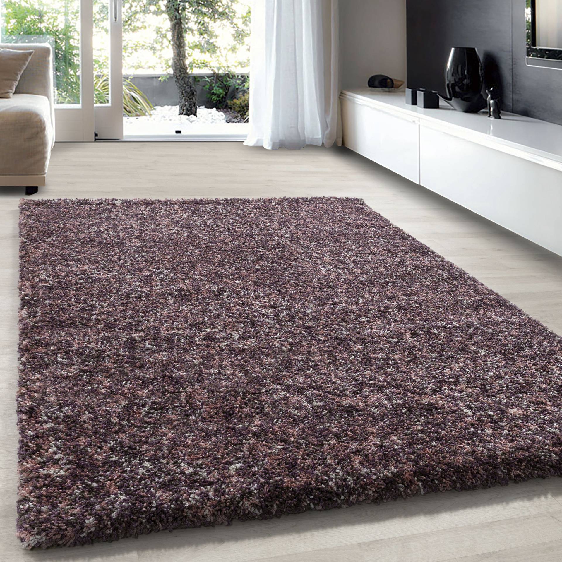 Ayyildiz Teppiche Hochflor-Teppich "Enjoy Shaggy", rechteckig, 50 mm Höhe, auch als Läufer, Shaggy, Langflor, meliert, Wohnzimmer Ayyildiz Teppiche Hochflor-Teppich "Enjoy Shaggy", rechteckig, 50 mm Höhe, auch als Läufer, Shaggy, Langflor, meliert, Wohnzimmer von Ayyildiz Teppiche