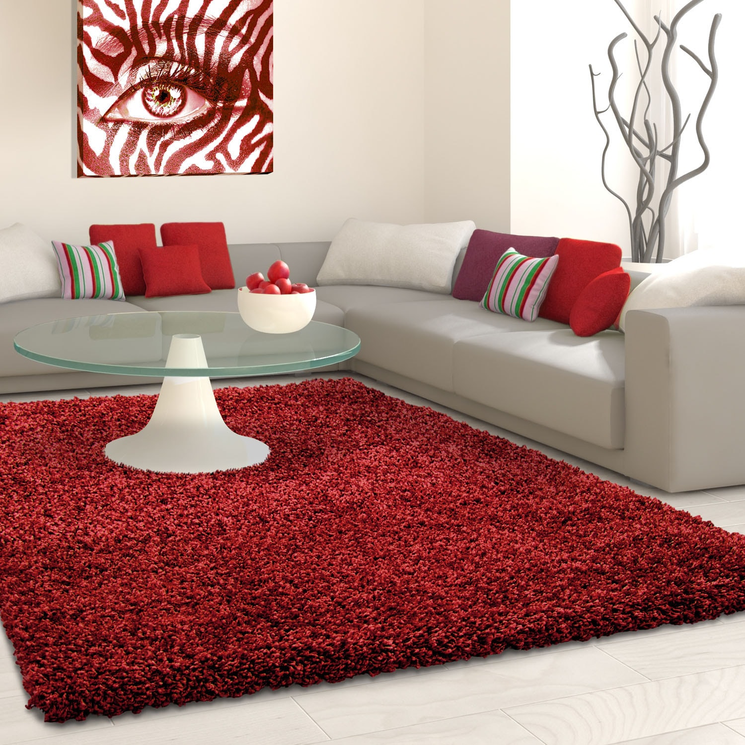 Ayyildiz Teppiche Hochflor-Teppich "Life Shaggy 1500", rechteckig, 30 mm Höhe, Langflor, uni, große Farbauswahl, robust, auch als Läufer und in rund Ayyildiz Teppiche Hochflor-Teppich "Life Shaggy 1500", rechteckig, 30 mm Höhe, Langflor, uni, große Farbauswahl, robust, auch als Läufer und in rund von Ayyildiz Teppiche