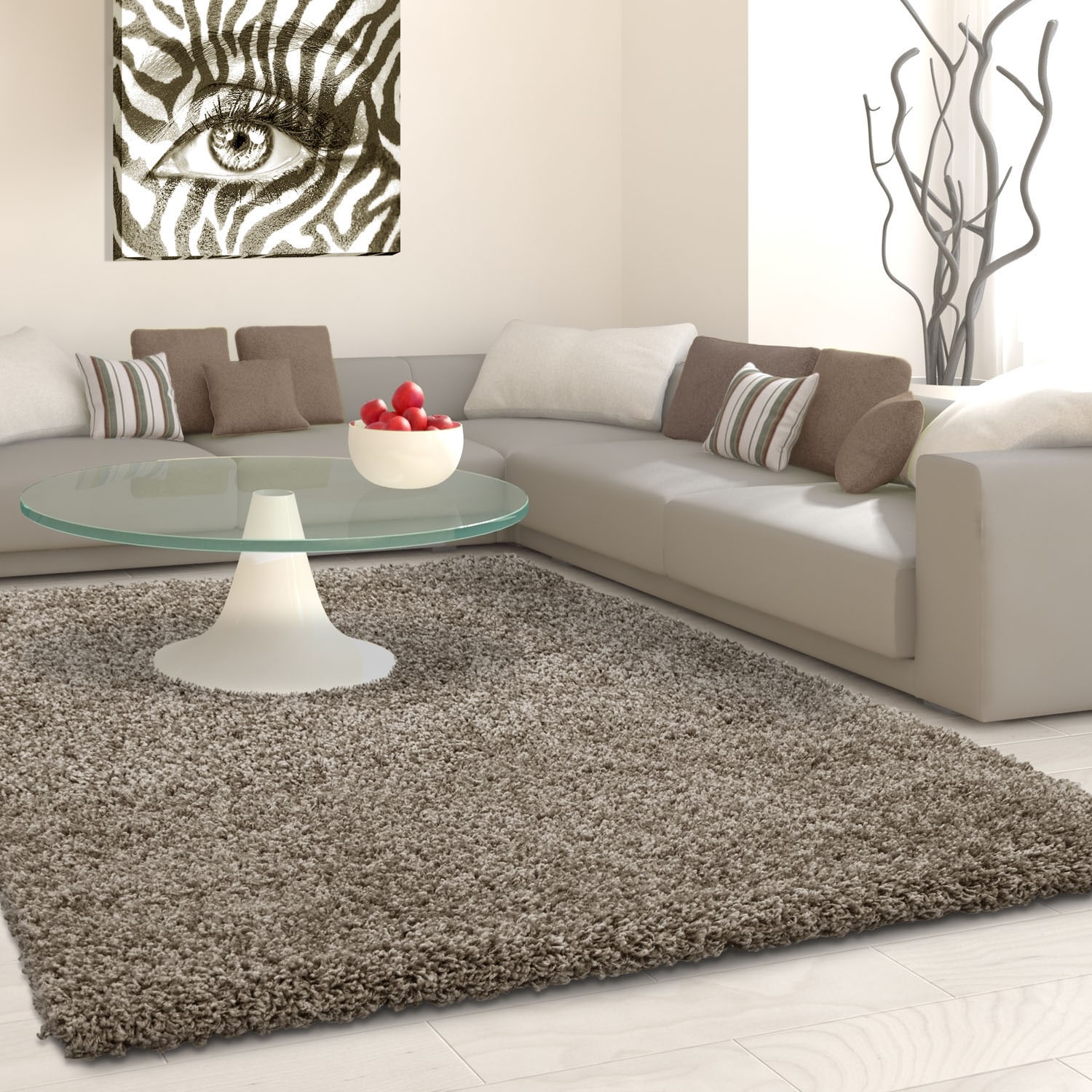 Ayyildiz Teppiche Hochflor-Teppich "Life Shaggy 1500", rechteckig, 30 mm Höhe, Langflor, uni, große Farbauswahl, robust, auch als Läufer und in rund Ayyildiz Teppiche Hochflor-Teppich "Life Shaggy 1500", rechteckig, 30 mm Höhe, Langflor, uni, große Farbauswahl, robust, auch als Läufer und in rund von Ayyildiz Teppiche