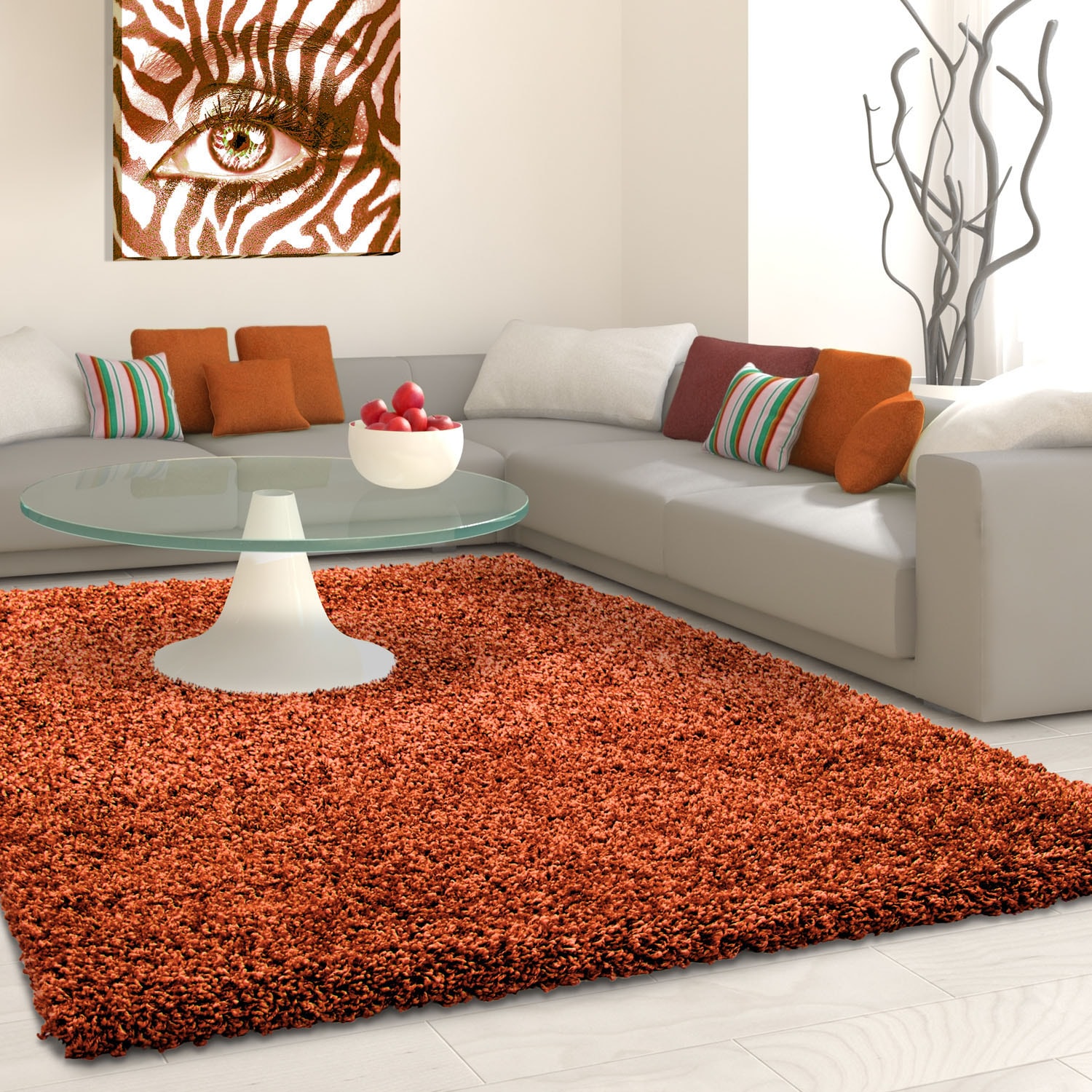 Ayyildiz Teppiche Hochflor-Teppich "Life Shaggy 1500", rechteckig, 30 mm Höhe, Langflor, uni, große Farbauswahl, robust, auch als Läufer und in rund Ayyildiz Teppiche Hochflor-Teppich "Life Shaggy 1500", rechteckig, 30 mm Höhe, Langflor, uni, große Farbauswahl, robust, auch als Läufer und in rund von Ayyildiz Teppiche