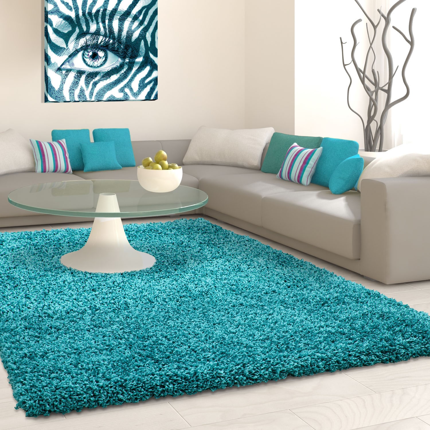 Ayyildiz Teppiche Hochflor-Teppich "Life Shaggy 1500", rechteckig, 30 mm Höhe, Langflor, uni, große Farbauswahl, robust, auch als Läufer und in rund Ayyildiz Teppiche Hochflor-Teppich "Life Shaggy 1500", rechteckig, 30 mm Höhe, Langflor, uni, große Farbauswahl, robust, auch als Läufer und in rund von Ayyildiz Teppiche