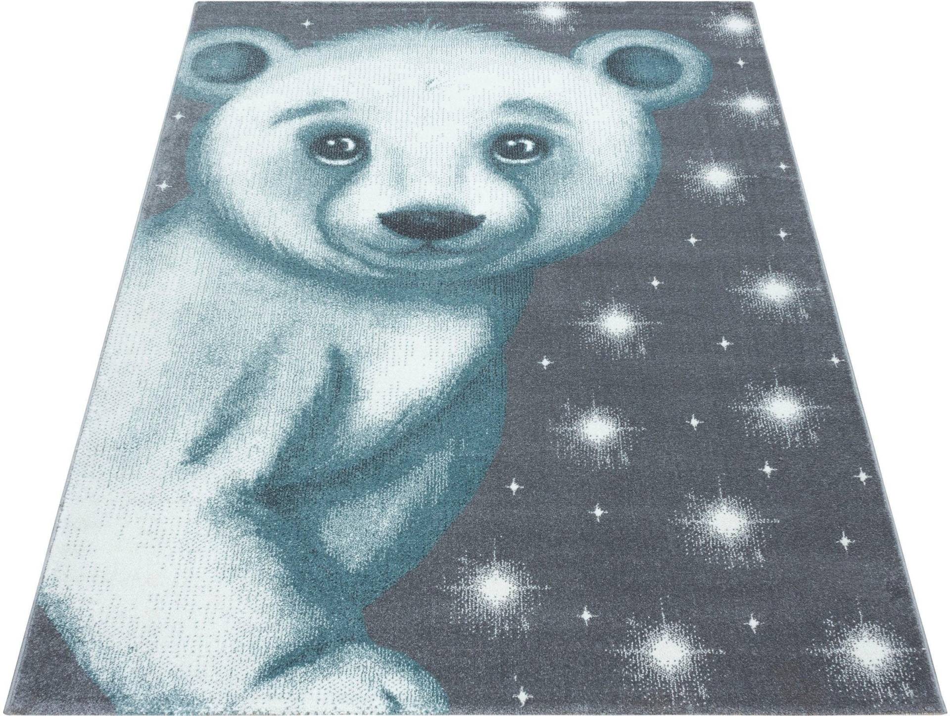 Ayyildiz Teppiche Kinderteppich "Bambi 810", rechteckig, 11 mm Höhe, Eisbär Motiv, Kurzflor Ayyildiz Teppiche Kinderteppich "Bambi 810", rechteckig, 11 mm Höhe, Eisbär Motiv, Kurzflor von Ayyildiz Teppiche
