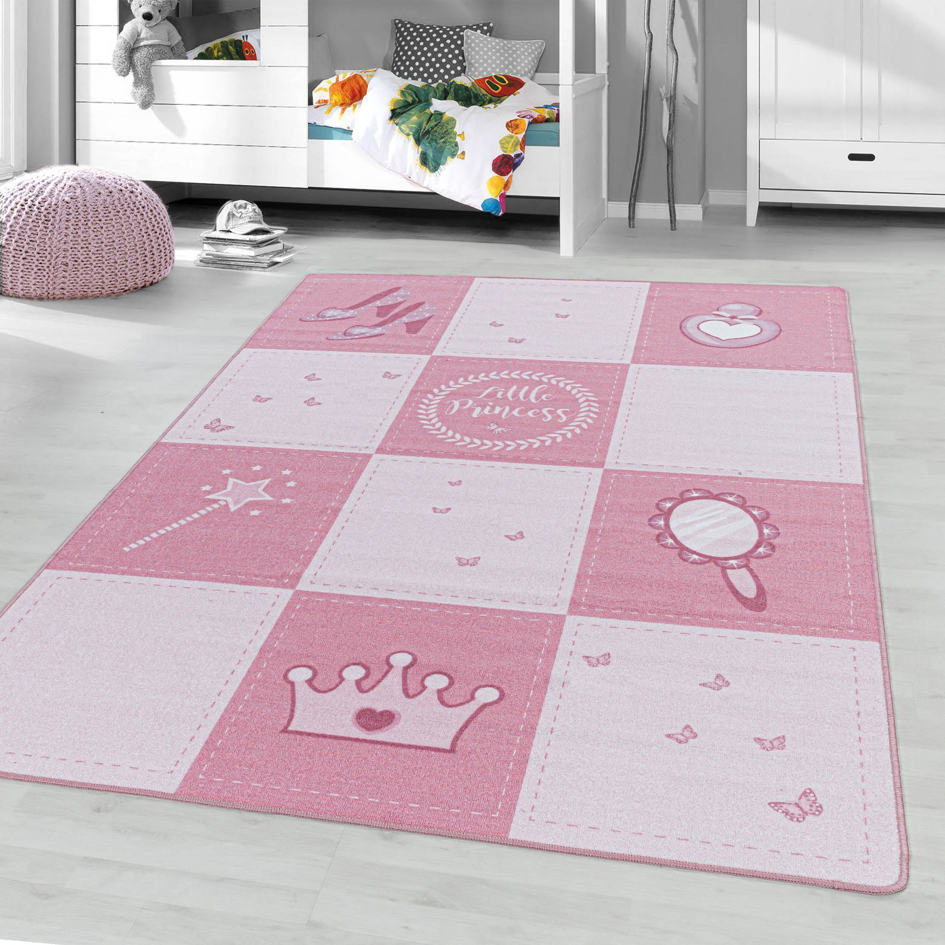 Ayyildiz Teppiche Kinderteppich "PLAY 2905", rechteckig, 6 mm Höhe, robuster Kurzflor, Prinzessin, Kinderzimmer Ayyildiz Teppiche Kinderteppich "PLAY 2905", rechteckig, 6 mm Höhe, robuster Kurzflor, Prinzessin, Kinderzimmer von Ayyildiz Teppiche