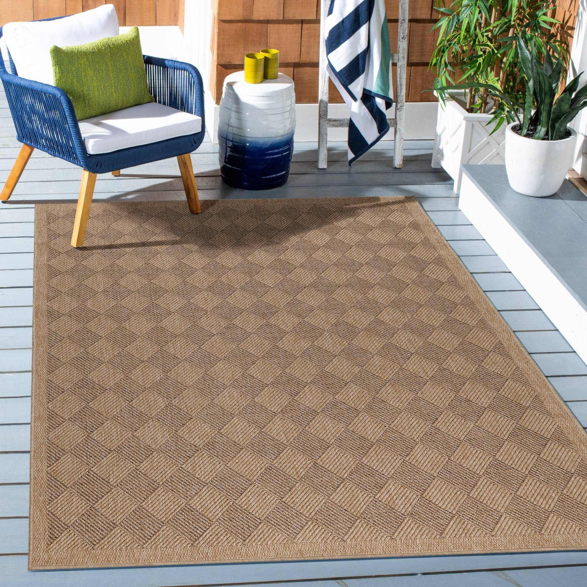 Ayyildiz Teppiche Outdoorteppich "DHAKA 8713", rechteckig, 5 mm Höhe, Läufer / Pflegeleicht / Strapazierfähig / In- und Outdoor geeignet Ayyildiz Teppiche Outdoorteppich "DHAKA 8713", rechteckig, 5 mm Höhe, Läufer / Pflegeleicht / Strapazierfähig / In- und Outdoor geeignet von Ayyildiz Teppiche