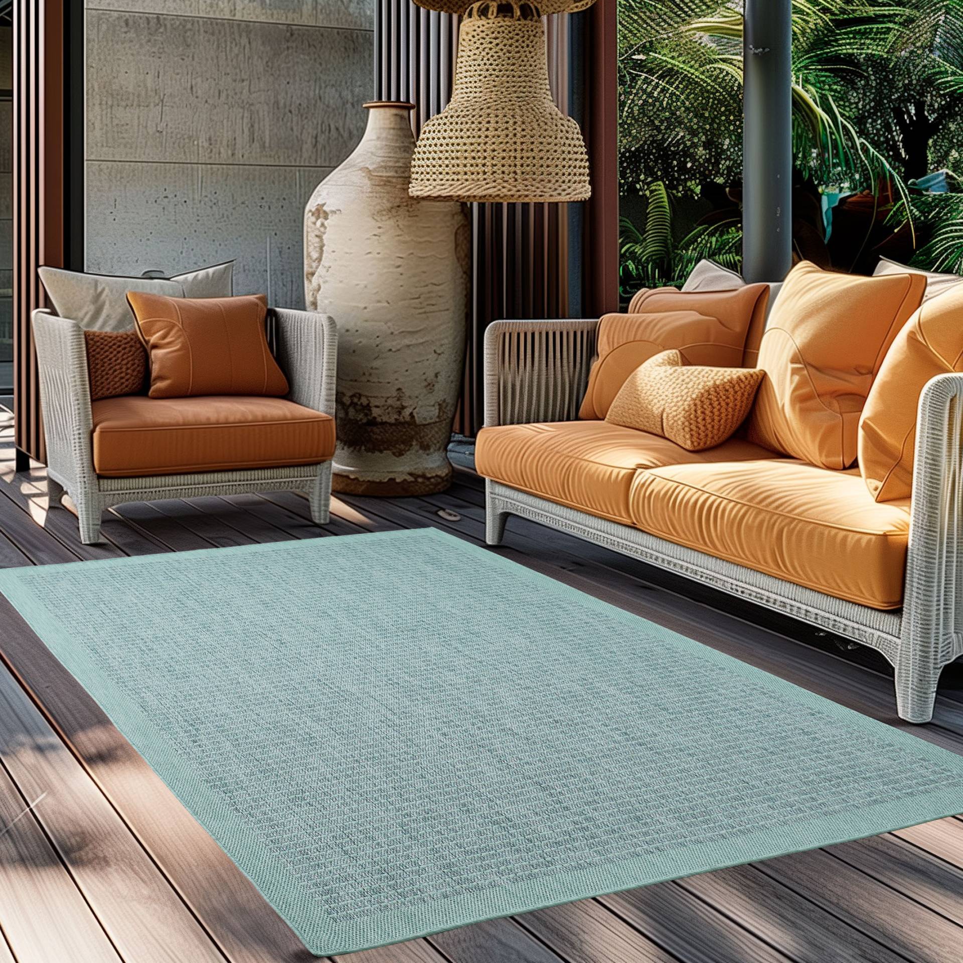 Ayyildiz Teppiche Outdoorteppich "GIZA 1410", rechteckig, 3 mm Höhe, Läufer, In- und Outdoor, Wetterfest, Wasserabweisend, robust Ayyildiz Teppiche Outdoorteppich "GIZA 1410", rechteckig, 3 mm Höhe, Läufer, In- und Outdoor, Wetterfest, Wasserabweisend, robust von Ayyildiz Teppiche