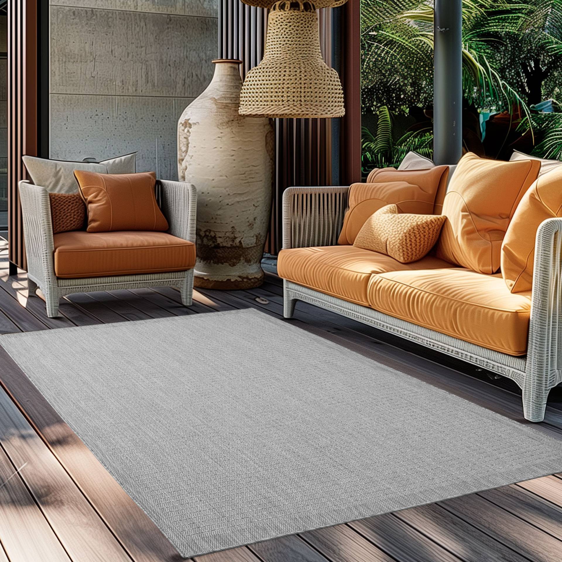 Ayyildiz Teppiche Outdoorteppich "GIZA 1410", rechteckig, 3 mm Höhe, Läufer, In- und Outdoor, Wetterfest, Wasserabweisend, robust Ayyildiz Teppiche Outdoorteppich "GIZA 1410", rechteckig, 3 mm Höhe, Läufer, In- und Outdoor, Wetterfest, Wasserabweisend, robust von Ayyildiz Teppiche
