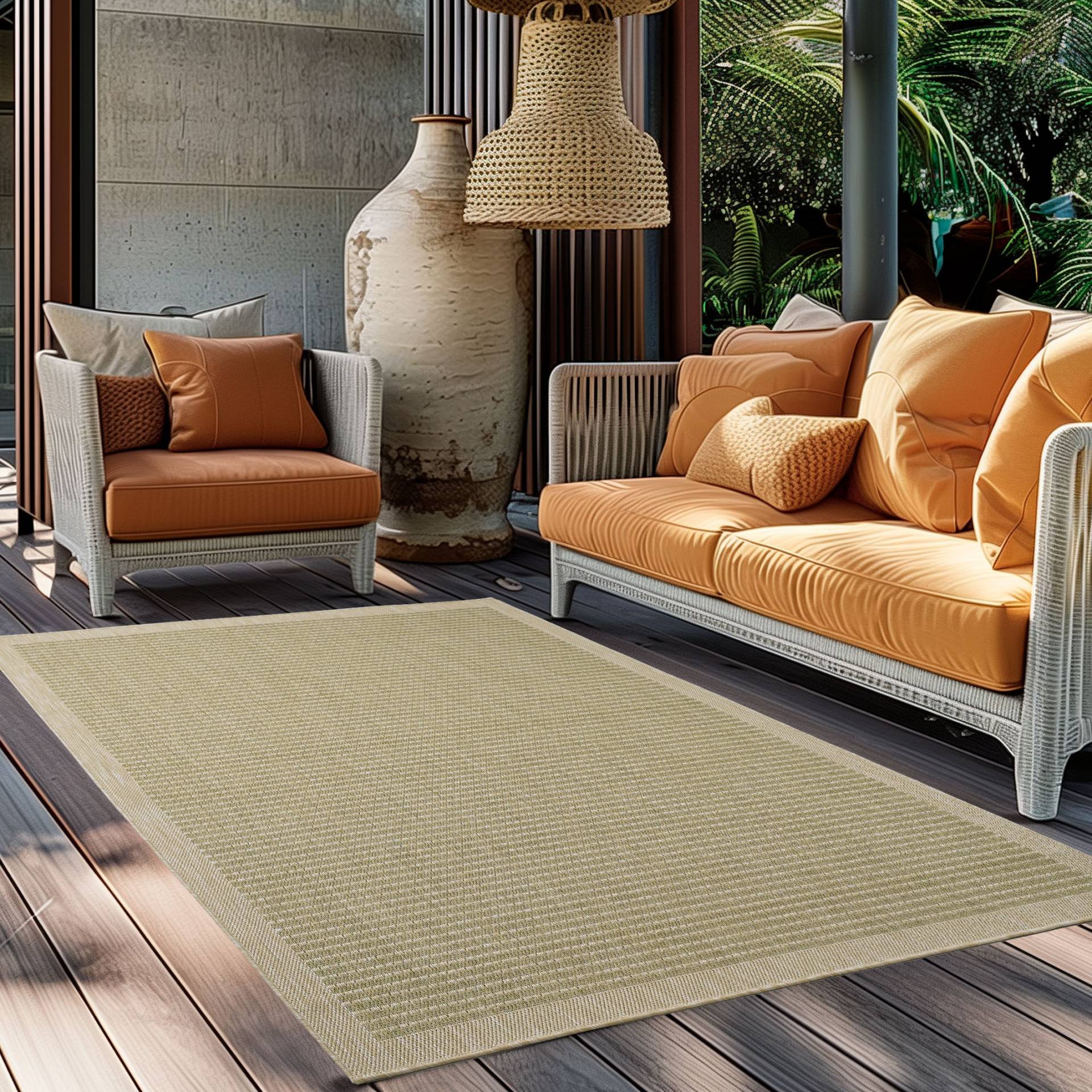 Ayyildiz Teppiche Outdoorteppich "GIZA 1410", rechteckig, 3 mm Höhe, Läufer, In- und Outdoor, Wetterfest, Wasserabweisend, robust Ayyildiz Teppiche Outdoorteppich "GIZA 1410", rechteckig, 3 mm Höhe, Läufer, In- und Outdoor, Wetterfest, Wasserabweisend, robust von Ayyildiz Teppiche