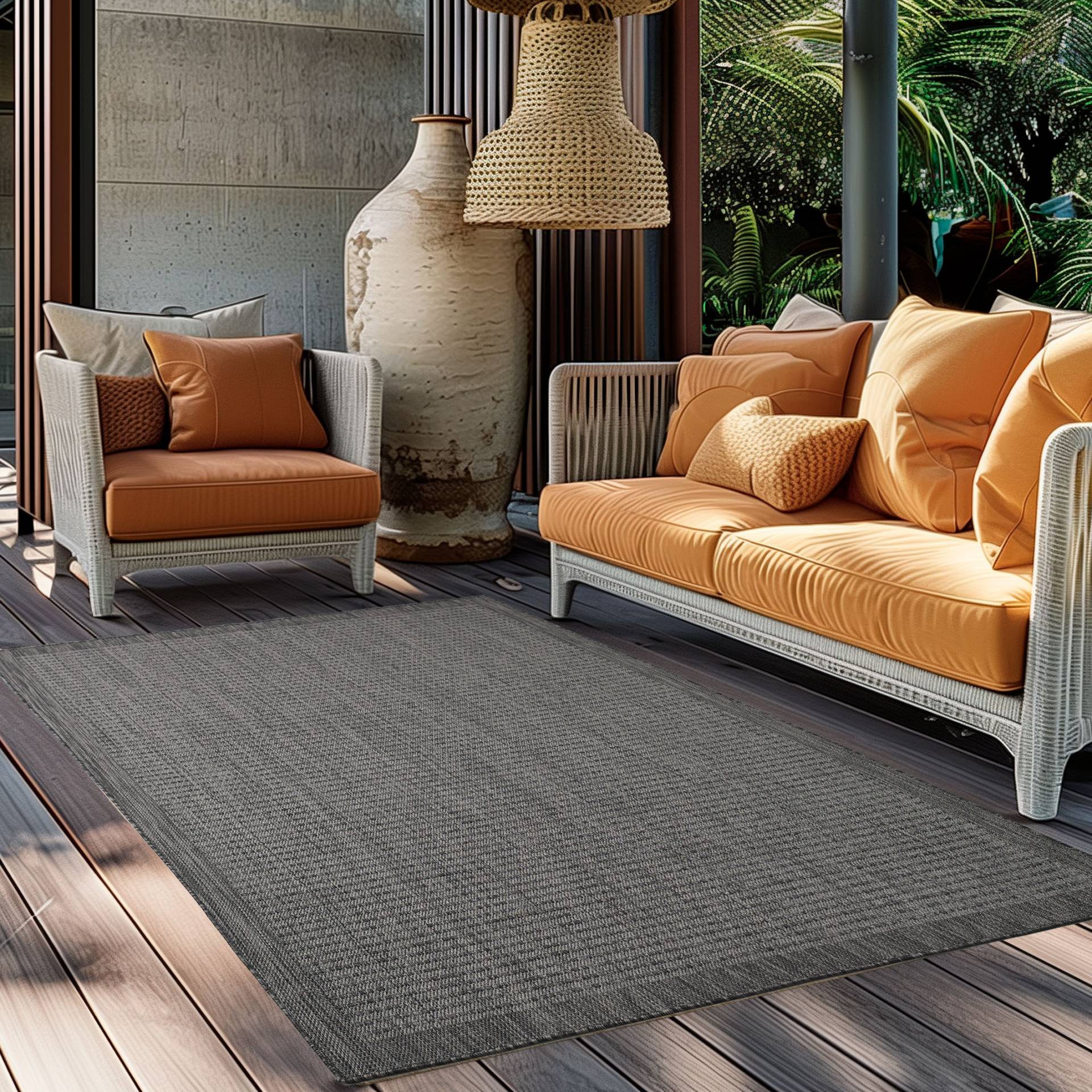 Ayyildiz Teppiche Outdoorteppich "GIZA 1410", rechteckig, 3 mm Höhe, Läufer, In- und Outdoor, Wetterfest, Wasserabweisend, robust Ayyildiz Teppiche Outdoorteppich "GIZA 1410", rechteckig, 3 mm Höhe, Läufer, In- und Outdoor, Wetterfest, Wasserabweisend, robust von Ayyildiz Teppiche