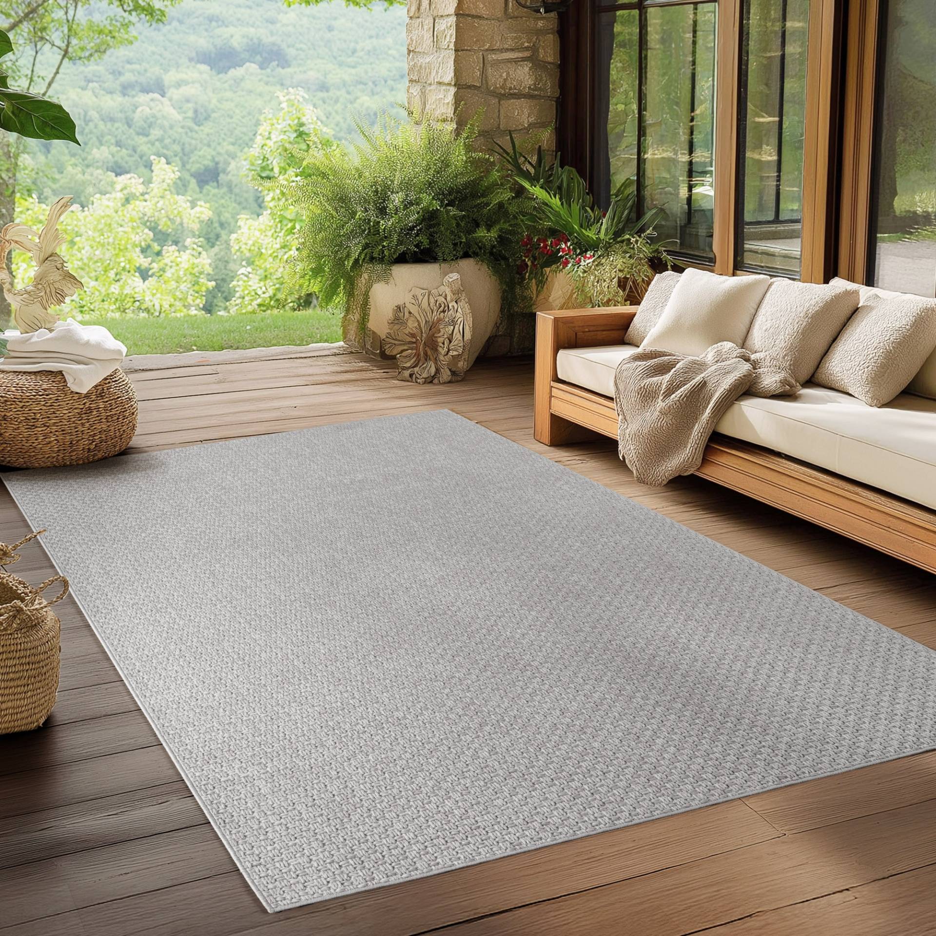 Ayyildiz Teppiche Outdoorteppich "IBIZA 1901", rechteckig, 5 mm Höhe, Läufer, In und Outdoor, Sisaloptik, Wohnzimmer, Aussenbereich Ayyildiz Teppiche Outdoorteppich "IBIZA 1901", rechteckig, 5 mm Höhe, Läufer, In und Outdoor, Sisaloptik, Wohnzimmer, Aussenbereich von Ayyildiz Teppiche