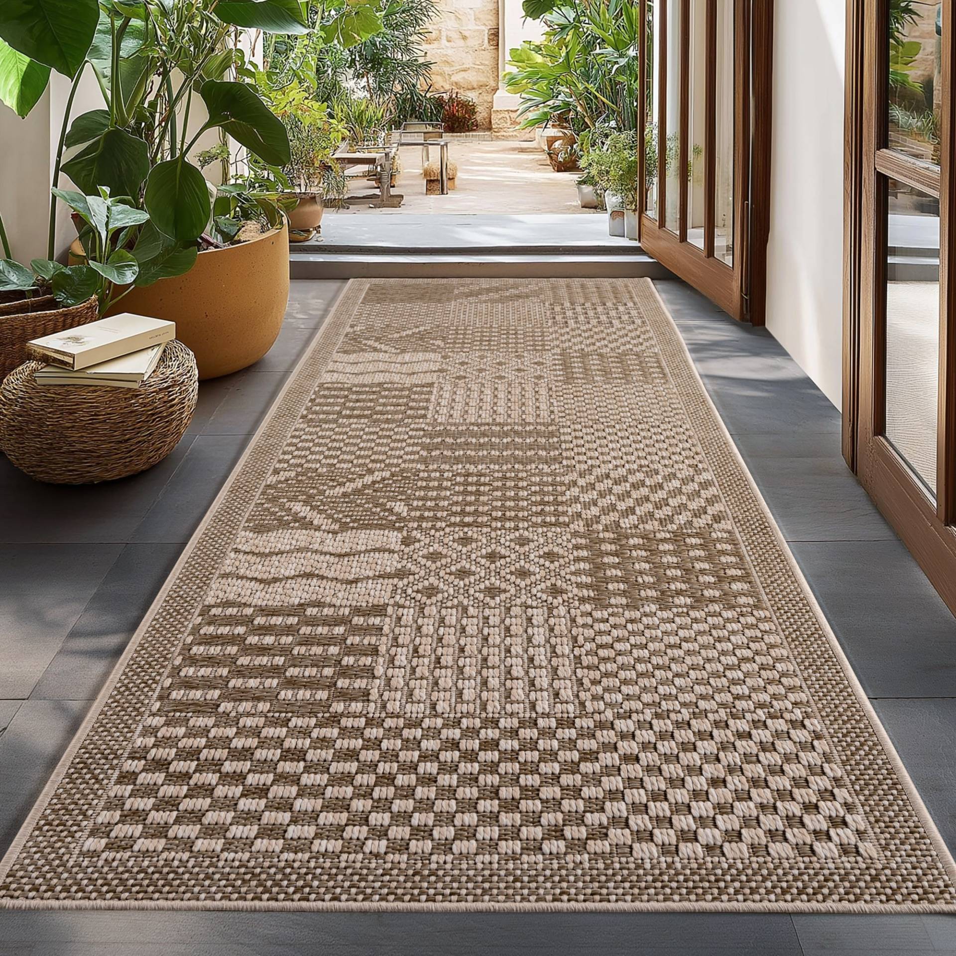 Ayyildiz Teppiche Outdoorteppich "IBIZA 1902", rechteckig, 5 mm Höhe, Läufer, In und Outdoor, Sisaloptik, Wohnzimmer, Aussenbereich Ayyildiz Teppiche Outdoorteppich "IBIZA 1902", rechteckig, 5 mm Höhe, Läufer, In und Outdoor, Sisaloptik, Wohnzimmer, Aussenbereich von Ayyildiz Teppiche