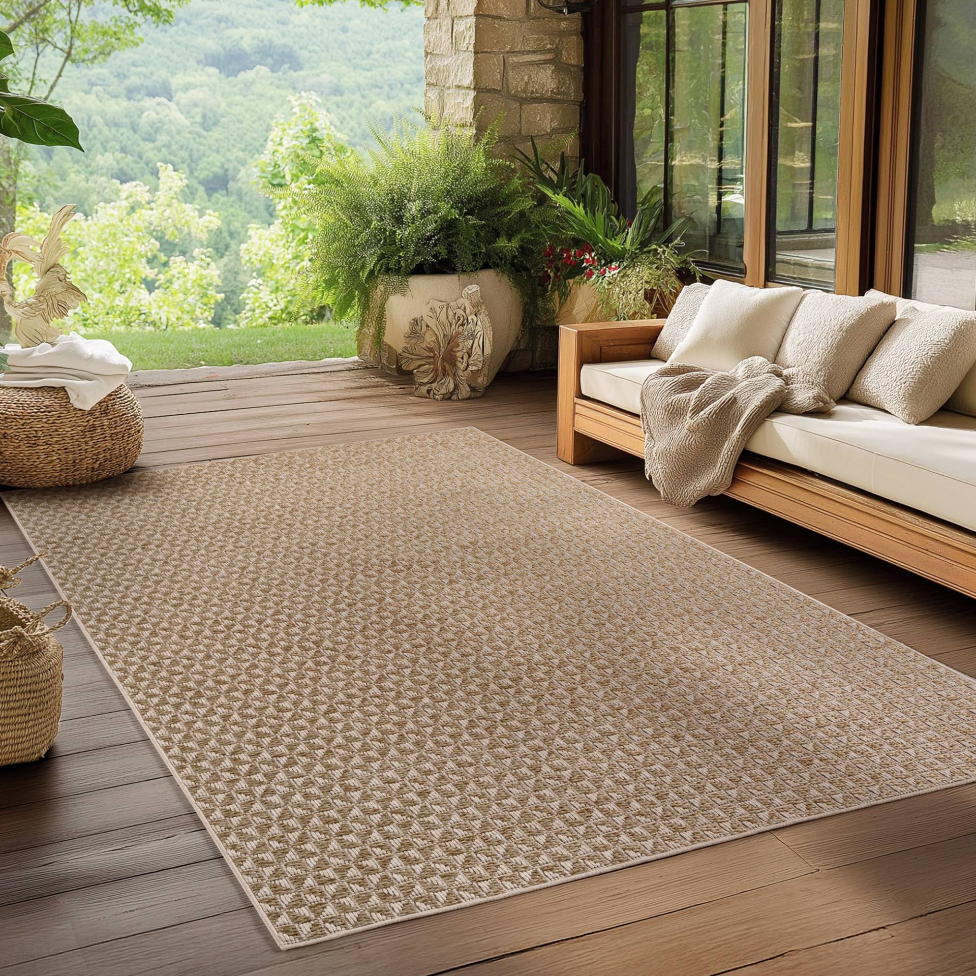 Ayyildiz Teppiche Outdoorteppich "IBIZA 1903", rechteckig, 5 mm Höhe, In und Outdoor, Läufer, Wohnzimmer, Küche, Flur oder Wintergarten Ayyildiz Teppiche Outdoorteppich "IBIZA 1903", rechteckig, 5 mm Höhe, In und Outdoor, Läufer, Wohnzimmer, Küche, Flur oder Wintergarten von Ayyildiz Teppiche