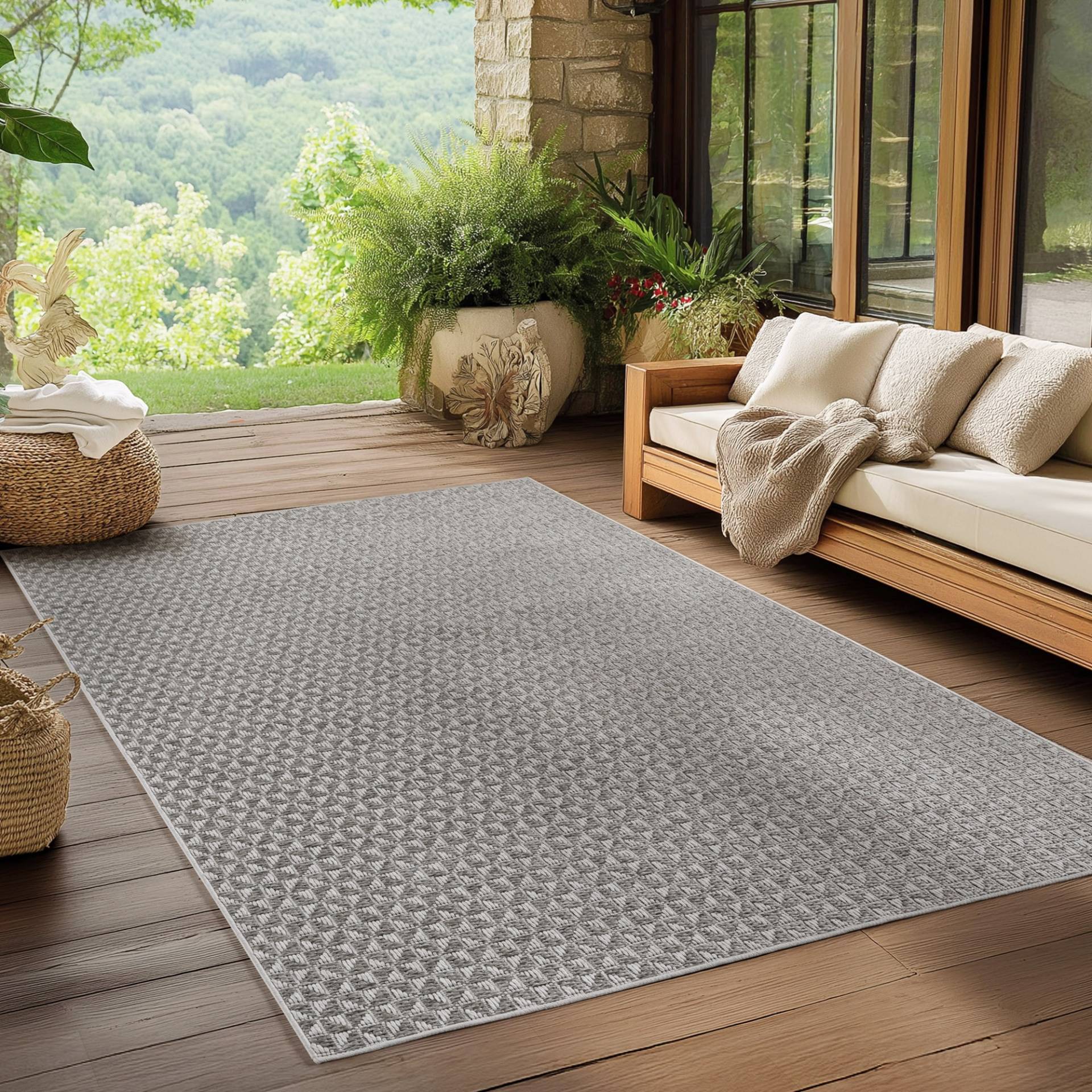 Ayyildiz Teppiche Outdoorteppich "IBIZA 1903", rechteckig, 5 mm Höhe, In und Outdoor, Läufer, Wohnzimmer, Küche, Flur oder Wintergarten Ayyildiz Teppiche Outdoorteppich "IBIZA 1903", rechteckig, 5 mm Höhe, In und Outdoor, Läufer, Wohnzimmer, Küche, Flur oder Wintergarten von Ayyildiz Teppiche