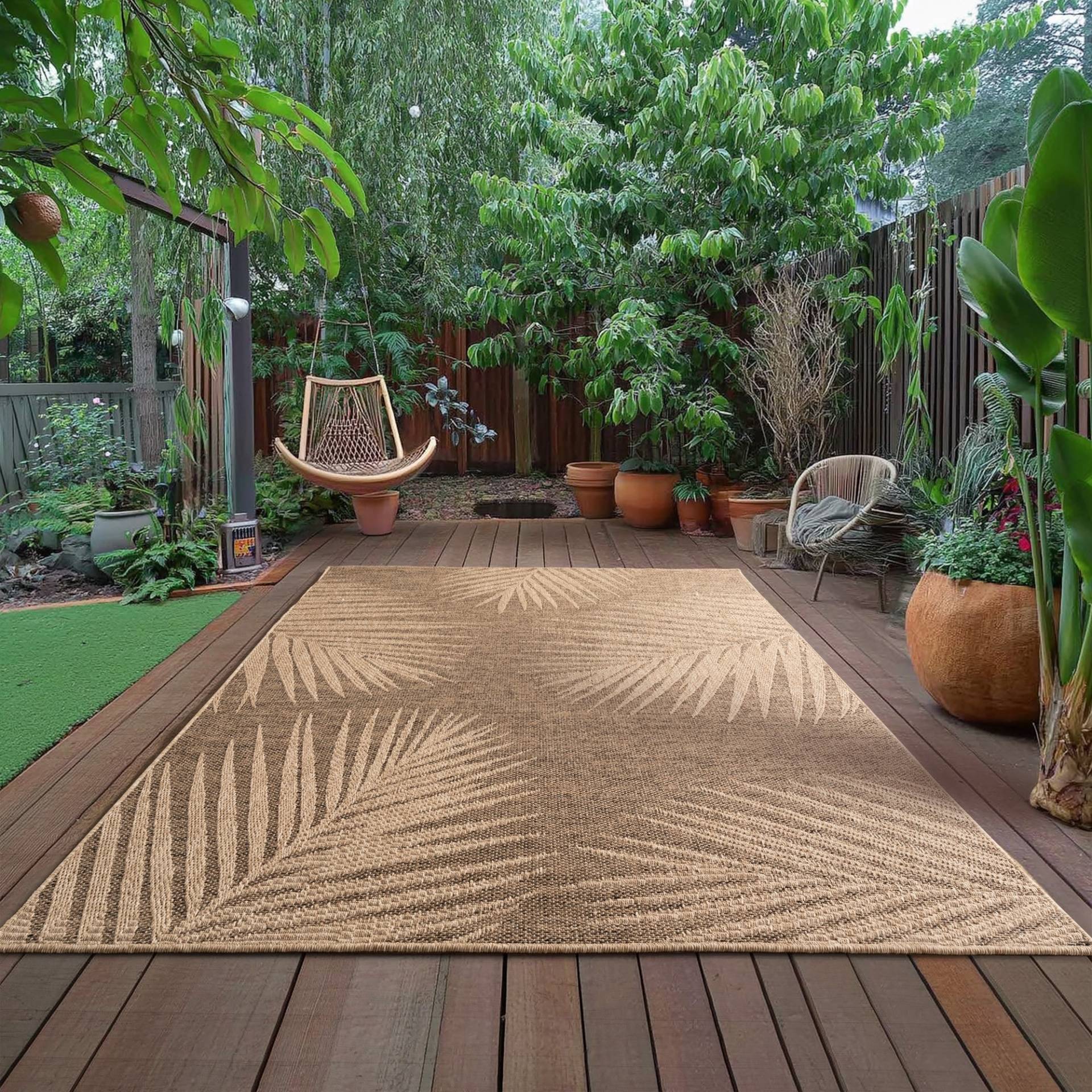 Ayyildiz Teppiche Outdoorteppich "TIMBER 1403", rechteckig, 5 mm Höhe, Läufer, In und Outdoor, Jute Sisal Optik, Wohnzimmer, Aussenbereich Ayyildiz Teppiche Outdoorteppich "TIMBER 1403", rechteckig, 5 mm Höhe, Läufer, In und Outdoor, Jute Sisal Optik, Wohnzimmer, Aussenbereich von Ayyildiz Teppiche