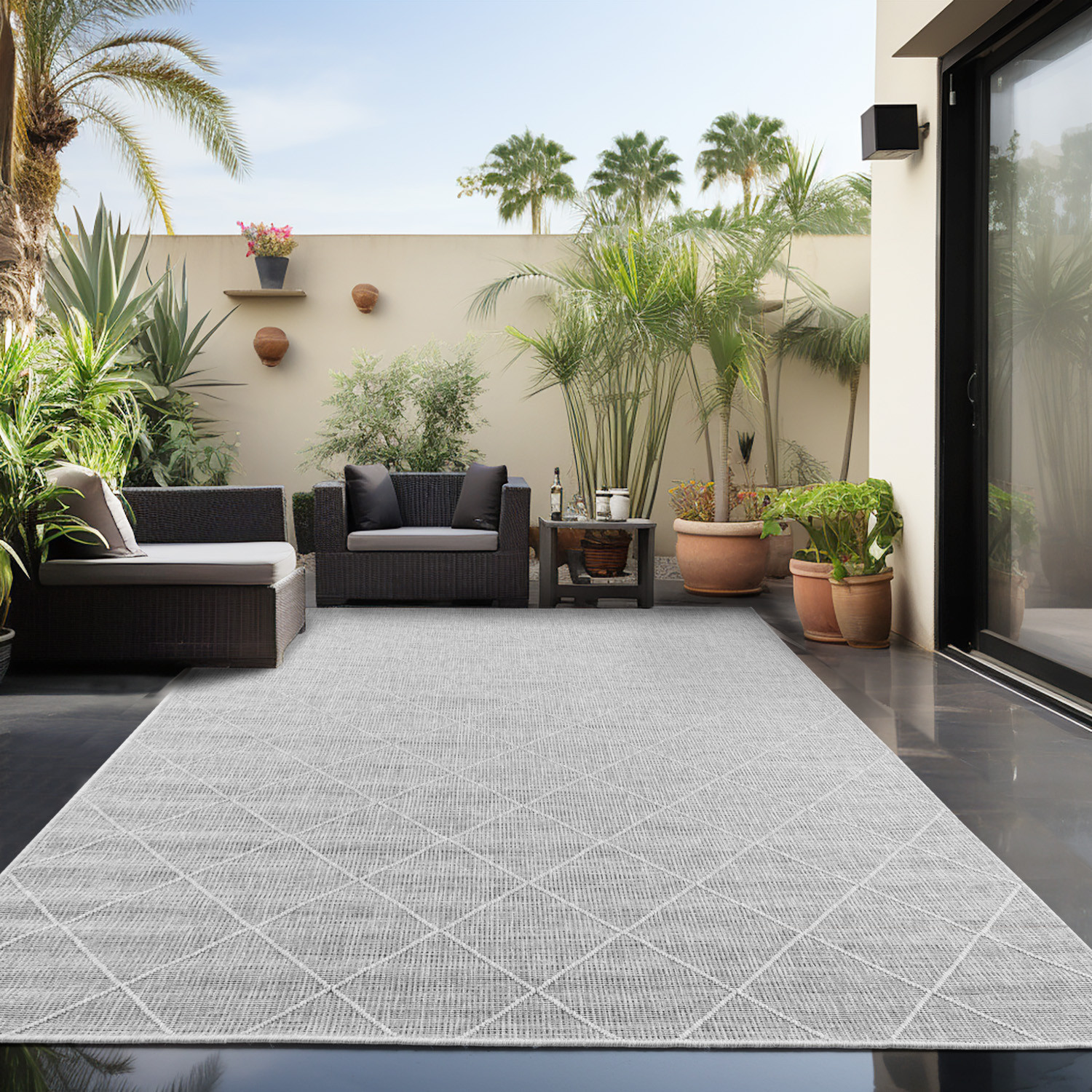 Ayyildiz Teppiche Outdoorteppich "ZAGORA 4512", rechteckig, 5 mm Höhe, Läufer, Pflegeleicht / Strapazierfähig / In- und Outdoor geeignet Ayyildiz Teppiche Outdoorteppich "ZAGORA 4512", rechteckig, 5 mm Höhe, Läufer, Pflegeleicht / Strapazierfähig / In- und Outdoor geeignet von Ayyildiz Teppiche
