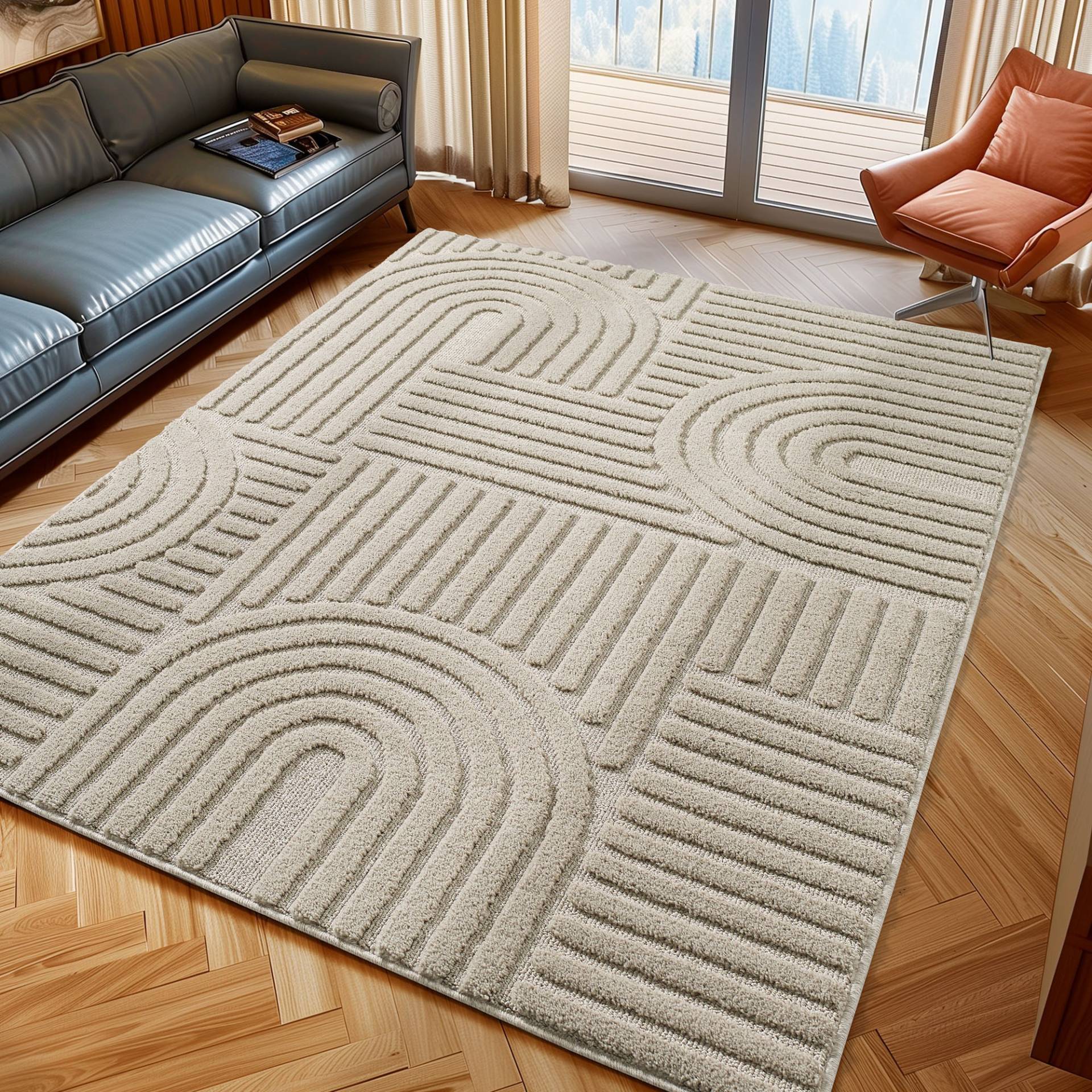 Ayyildiz Teppiche Teppich "ART 1121", rechteckig, 8 mm Höhe, Läufer, auch in rund, 3D Hoch-Tief-Effekt, weich, pflegeleicht Ayyildiz Teppiche Teppich "ART 1121", rechteckig, 8 mm Höhe, Läufer, auch in rund, 3D Hoch-Tief-Effekt, weich, pflegeleicht von Ayyildiz Teppiche