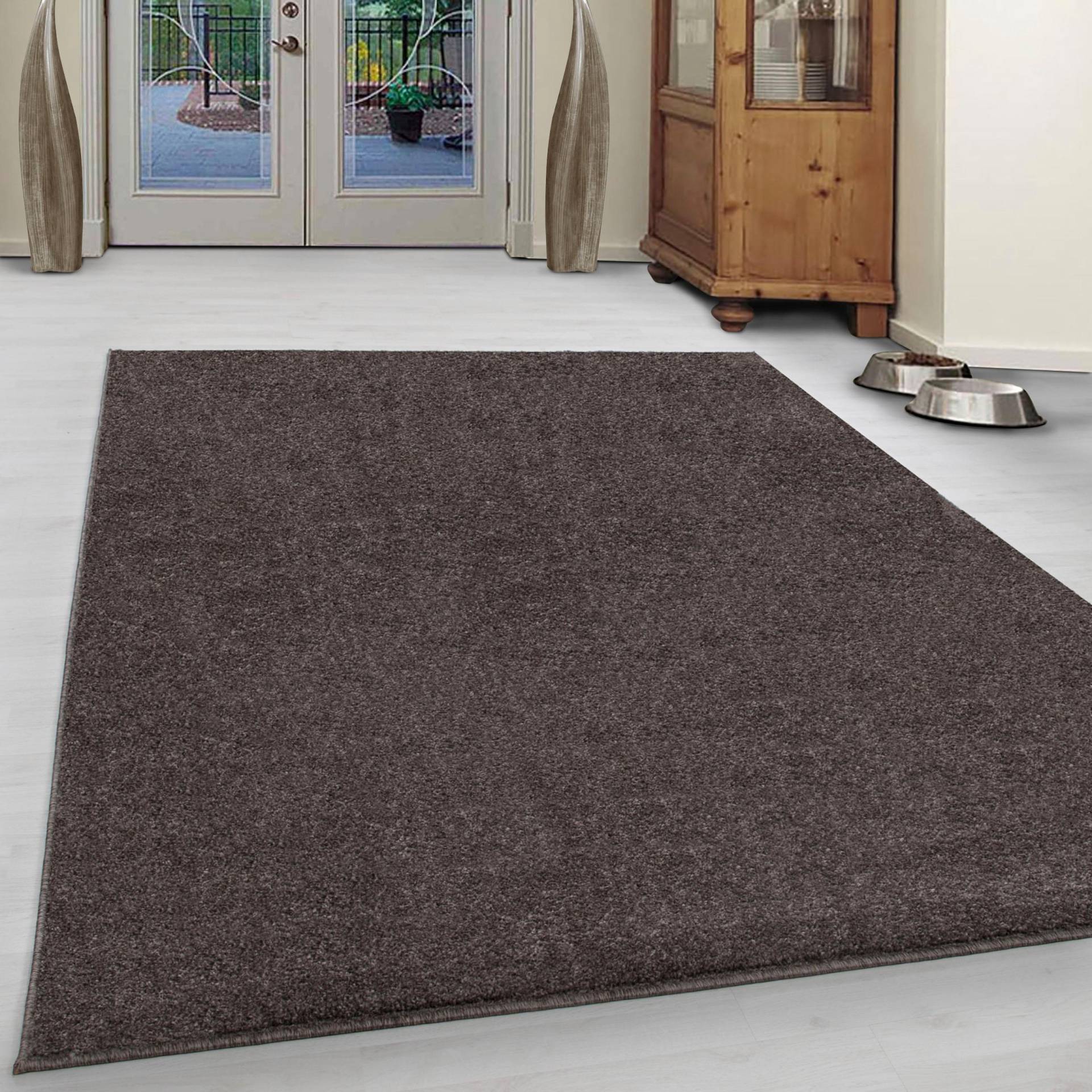 Ayyildiz Teppiche Teppich "ATA", rechteckig, 10 mm Höhe, Kurzflor, uni, große Farbauswahl, robust, auch als Läufer und in rund Ayyildiz Teppiche Teppich "ATA", rechteckig, 10 mm Höhe, Kurzflor, uni, große Farbauswahl, robust, auch als Läufer und in rund von Ayyildiz Teppiche