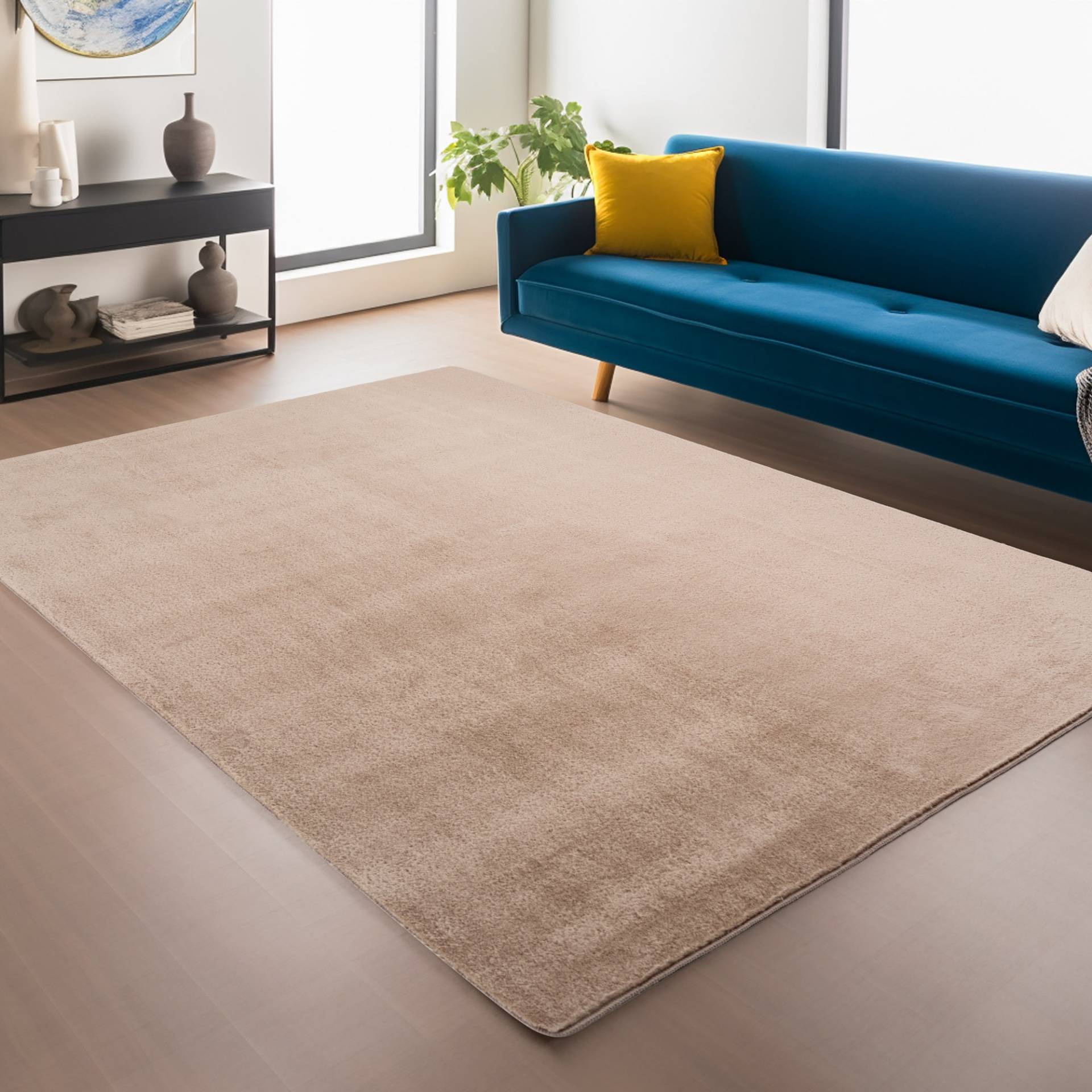 Ayyildiz Teppiche Teppich "JOY 1400", rechteckig, 11 mm Höhe, auch Läufer, uni Kurzflor, Wohnzimmer, Kinderzimmer Ayyildiz Teppiche Teppich "JOY 1400", rechteckig, 11 mm Höhe, auch Läufer, uni Kurzflor, Wohnzimmer, Kinderzimmer von Ayyildiz Teppiche
