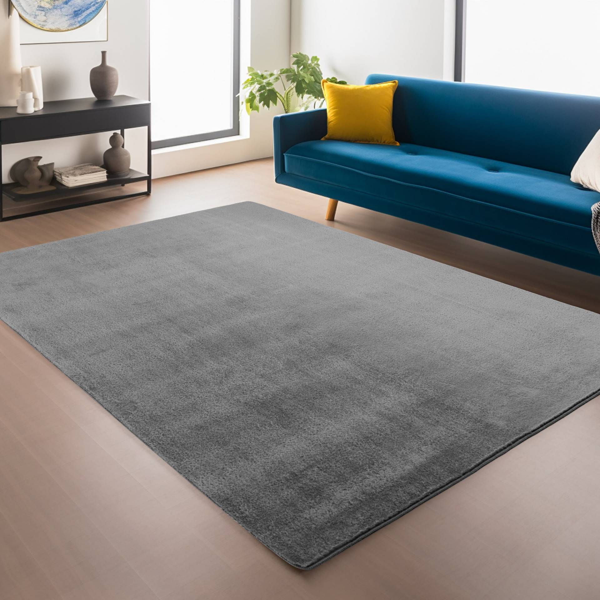 Ayyildiz Teppiche Teppich "JOY 1400", rechteckig, 11 mm Höhe, auch Läufer, uni Kurzflor, Wohnzimmer, Kinderzimmer Ayyildiz Teppiche Teppich "JOY 1400", rechteckig, 11 mm Höhe, auch Läufer, uni Kurzflor, Wohnzimmer, Kinderzimmer von Ayyildiz Teppiche
