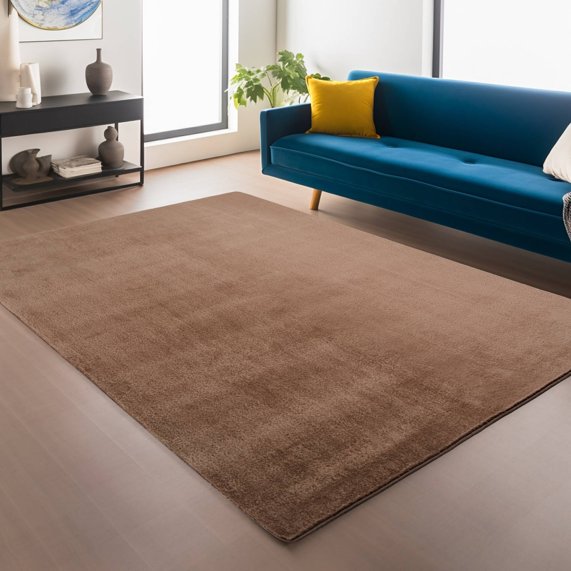 Ayyildiz Teppiche Teppich "JOY 1400", rechteckig, 11 mm Höhe, auch Läufer, uni Kurzflor, Wohnzimmer, Kinderzimmer Ayyildiz Teppiche Teppich "JOY 1400", rechteckig, 11 mm Höhe, auch Läufer, uni Kurzflor, Wohnzimmer, Kinderzimmer von Ayyildiz Teppiche