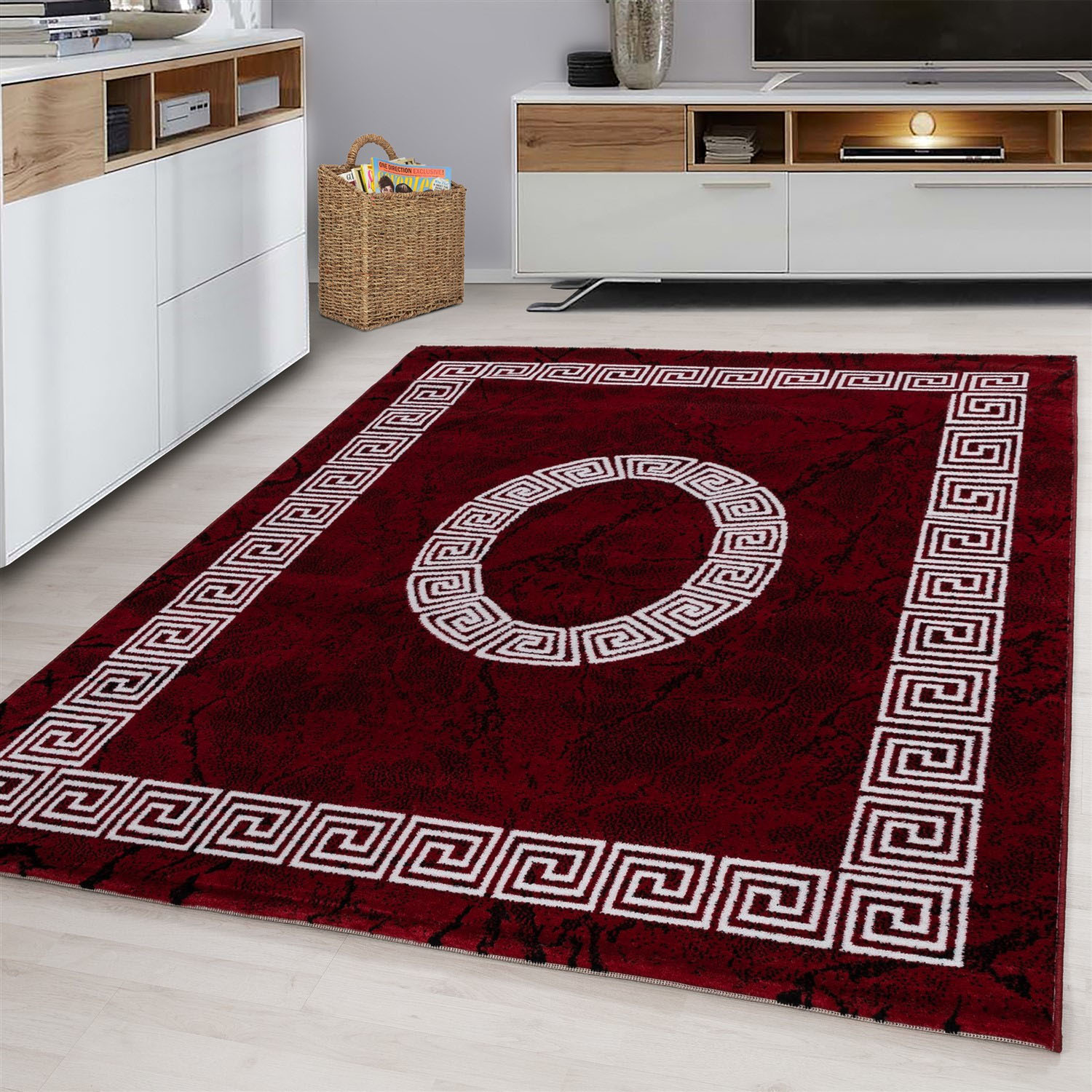 Ayyildiz Teppiche Teppich "PLUS 8009", rechteckig, 6 mm Höhe, Läufer, gemusterter Flachflor, robust, Webteppich, alle Räume Ayyildiz Teppiche Teppich "PLUS 8009", rechteckig, 6 mm Höhe, Läufer, gemusterter Flachflor, robust, Webteppich, alle Räume von Ayyildiz Teppiche