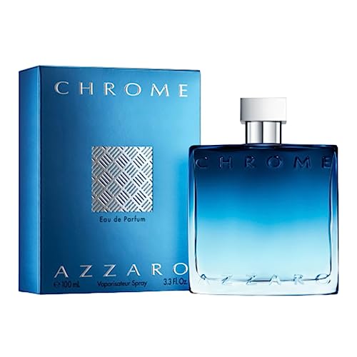 Azzaro Chrome Parfüm für Herren | Eau de Parfum pour Homme | Vaporisateur/Spray | Langanhaltend | Zitrisch-holziger Duft von Azzaro