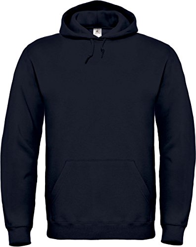 B&C: Hooded Sweatshirt ID.003, Größe:4XL;Farbe:Black von B+C