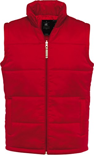 B&C: Bodywarmer Men, Größe:L;Farbe:Red von B+C