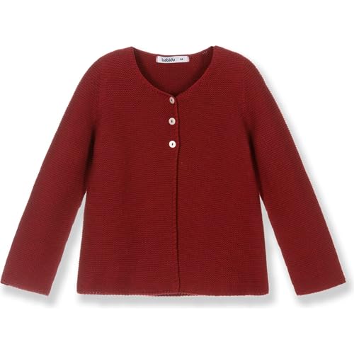 BABIDU Strickjacke aus 100% Baumwolle, Basic-Kleidungsstück für Babys, Jungen, Mädchen, Unisex, Rundhalsausschnitt, hypoallergener Stoff, weich und atmungsaktiv BABIDU Strickjacke aus 100% Baumwolle, Basic-Kleidungsstück für Babys, Jungen, Mädchen, Unisex, Rundhalsausschnitt, hypoallergener Stoff, weich und atmungsaktiv von BABIDU