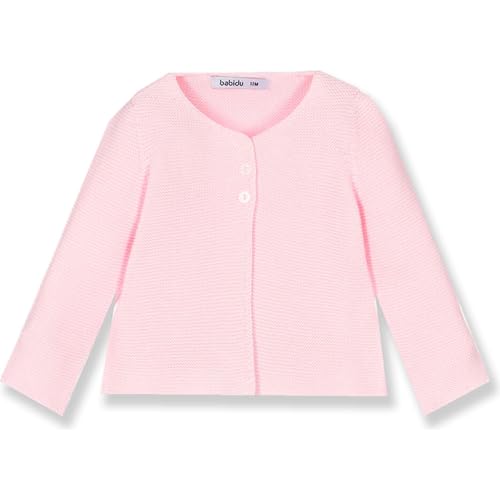 BABIDU Strickjacke aus 100% Baumwolle, Basic-Kleidungsstück für Babys, Jungen, Mädchen, Unisex, Rundhalsausschnitt, hypoallergener Stoff, weich und atmungsaktiv BABIDU Strickjacke aus 100% Baumwolle, Basic-Kleidungsstück für Babys, Jungen, Mädchen, Unisex, Rundhalsausschnitt, hypoallergener Stoff, weich und atmungsaktiv von BABIDU